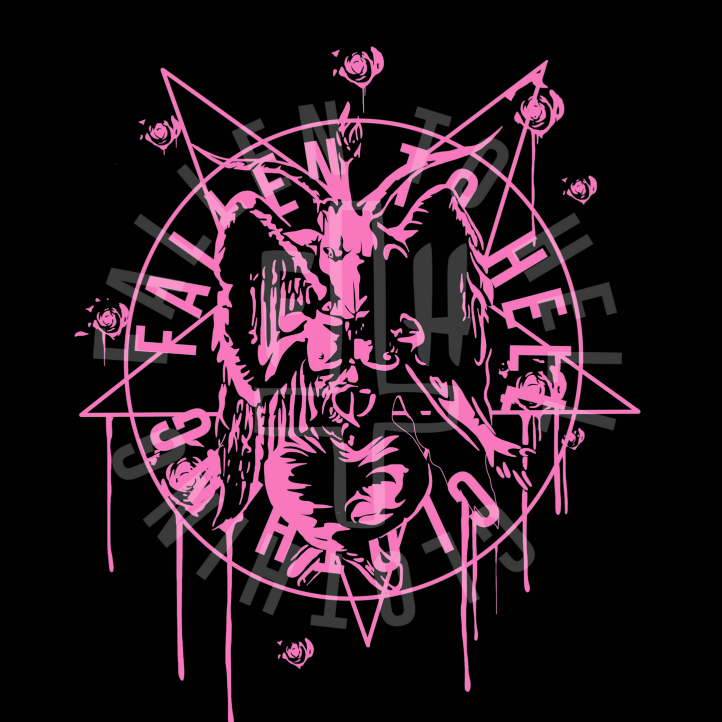 Pink Baphomet Tee