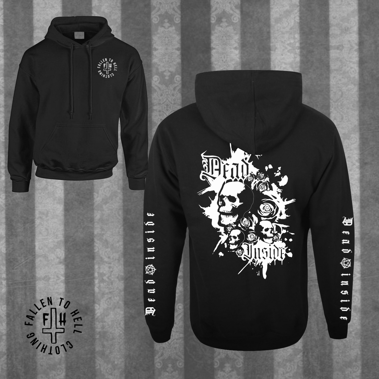 Dead Inside Pullover Hoodie