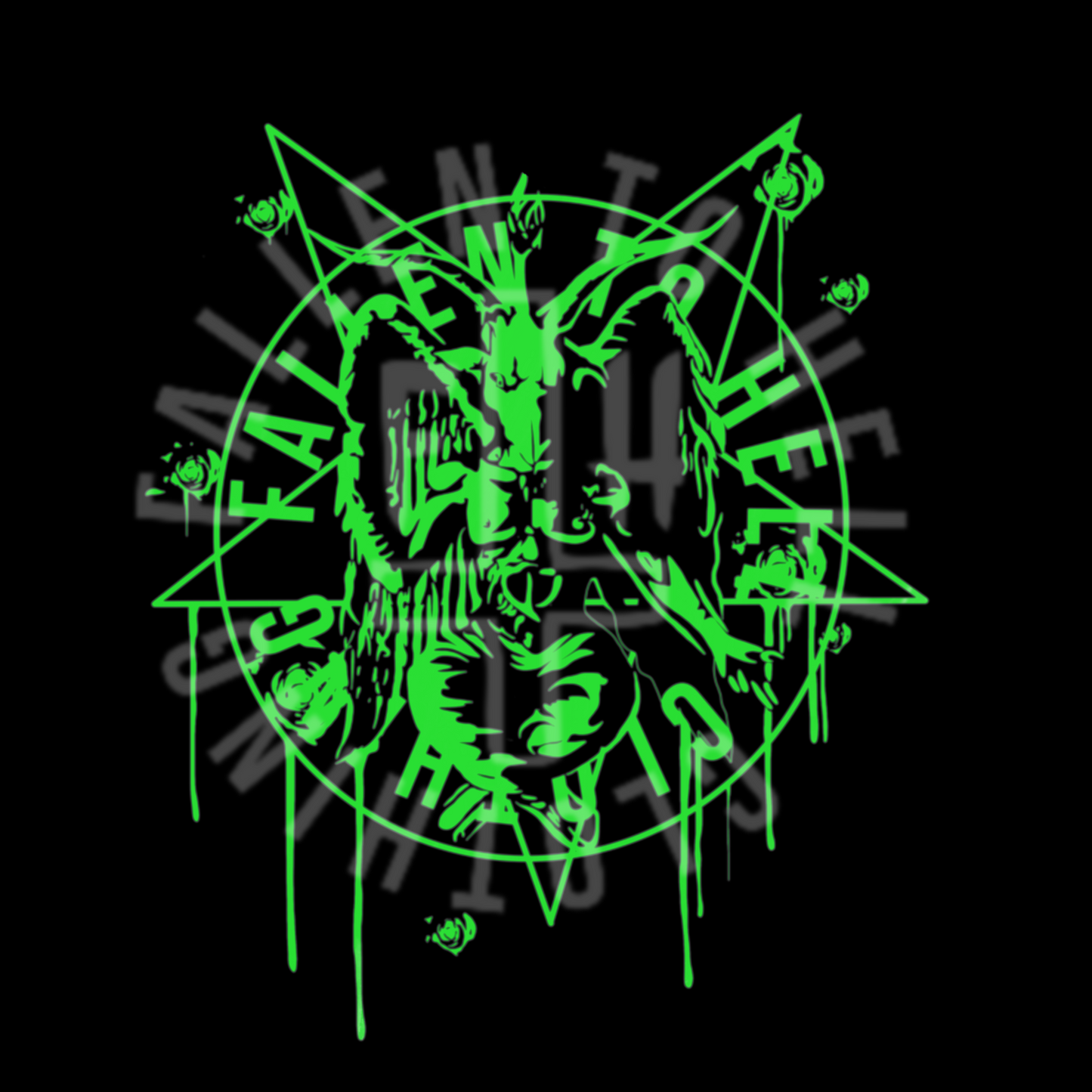 Baphomet Tote Bag - Green