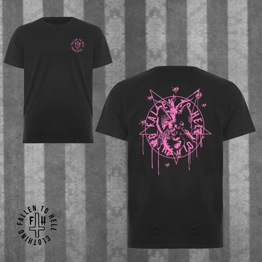 Pink Baphomet Tee